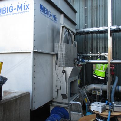 BIG-Mix Feststoffdosierer der Konrad Pumpe GmbH